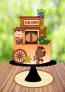 Arquivo De Corte Topo De Bolo Toy Story Faroeste