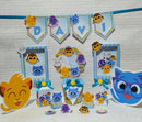 7 Kits Super Combo Arquivos De Corte Tema Bolofofo