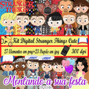 Kit Digital Stranger Things Cute