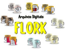 Kit Sublimação Flork Canecas Artes Digitais
