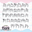 Kit Digital Flork Dia Das Mães Em Png
