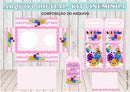 Arquivo Digital Kit Cineminha Bolofofo Rosa Jpeg / Pdf