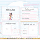 Encadernação Infantil Minnie Unicórnio - Arquivo Digital