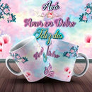 Estampas Mães Canecas Editáveis Mockups