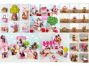 Pack de Arquivos de Corte Masha e o Urso 6 Kits - Studio e PDF
