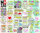 Kit Digital Lettering Frases Dia Dos Namorados Png Amor Love