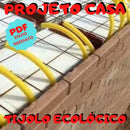 Projeto Em Pdf De Casa Feita Com Tijolo Ecológico