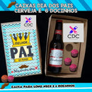 Arquivo Corte Silhouette Caixa Cerveja Dia dos Pais Brinde