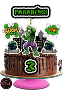 Arquivo Digital - Topo De Bolo - Hulk