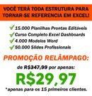 15000 Mil Planilhas Para Excel 100% Editáveis + Super Bônus