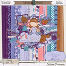 5 Kits Scrapbook Princesa Sofia Papel Digital Png Elementos