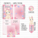 Lhama Menina - Livro E Caderneta Do Bebê- Arquivos Digitais