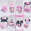 Pack de Arquivos de Corte Minnie Rosa 7 Kits - Studio e PDF