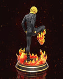 One Piece Sanji Red Stl/obj Para Impresión 3d