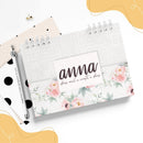 Mini Planner Floral - Arquivo Digital