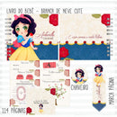 Arquivo Digital Livro Do Bebê E Caderneta  Branca De Neve