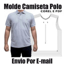 Arquivo Moldes Camisetas Polo Feminina Masculina Corel E Pdf