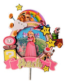 Arquivo  Corte Topo De Bolo - Princesa Peach