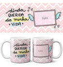 Estampas Canecas Madrinha Padrinho Dindo Dinda Png