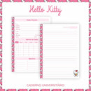 Encadernação Escolar Hello Kitty - Arquivo Digital