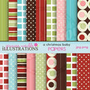 Natal Kit Digital Scrap Personalizado Digital Arquivo 24