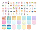 Kit Digital Fundo Do Mar 2