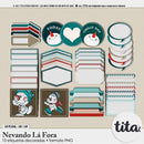 Natal Kit Digital Scrap Personalizado Digital Arquivo 59