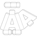 Letras 3d Corte Manual Formatos Png, Pdf E Sillhouette