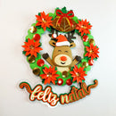 Arquivo De Corte Topo De Bolo Natal 146 Dxf E Svg