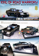 Ford Falcon Xb Gt Carro De Papel Mad Max V8 Interceptor 1e 2