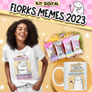 Kit Digital Florks Memes 2023  Ilustracin - Png