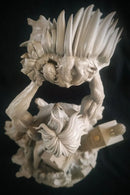 Shingeki No Kyojin Eren Y Mandibula Stl Obj Impresión 3d