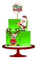 Arquivo De Corte Topo De Bolo Natal 85 Studio