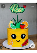 Arquivo De Corte Topo  Abacaxi Com Frutinhas - Studio