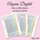 Combo 2 Arquivo Digital Caderneta Saúde Vacina Adaptada 2020