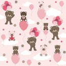 Papel Digital Baby Shower Nena X Unidad