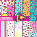 Soy Luna - Kit Digital + Arquivo De Corte Silhuette