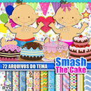Kit Digital Smash The Cake 72 Arquivos + Fontes