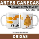 Artes Prontas Canecas Orixás Png Alta Definição Sublimação