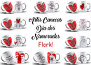 Kit Digital Dia Dos Namorados Flork Artes De Canecas