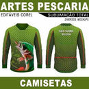Estampas Camisetas Total Pescaria Pesca Arquivos Corel