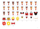 Kit Digital Minnie Vermelha - Menina