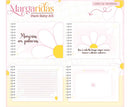 Arquivo Digital Encadernação Baby Margaridas
