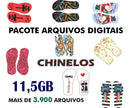 11,5gb Arquivo Digital Estampa Para Chinelos Sublimação