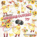Kit Digital Menina Outono