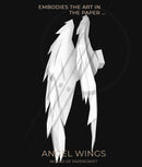 Ángel Alas Pared - Archivo Digital Papercraft Papel Pdf