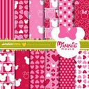 Kit Papel Digital Minnie 01