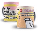 11 Artes Caneca Aniversário Arquivos Sublimação Jpg
