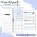 Arquivo Digital Miolos De Agendas Colorido 2023