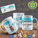 Kit 150 Estampas Artes Profissões Canecas Sublimação